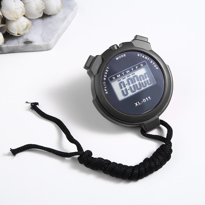 XLJ011 Waterproof Two-Lap Stopwatch with Timer for Referee Training and Fitness