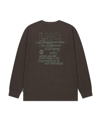LMC Fn Doodle Long Slv Tee Brown