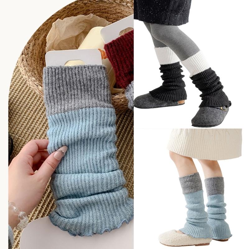 Children's Sweet Leg Warmer Cosy Knitting Fabric Breathable & Stackable for Baby Girls 3 to 13 Year Socks Sleeve