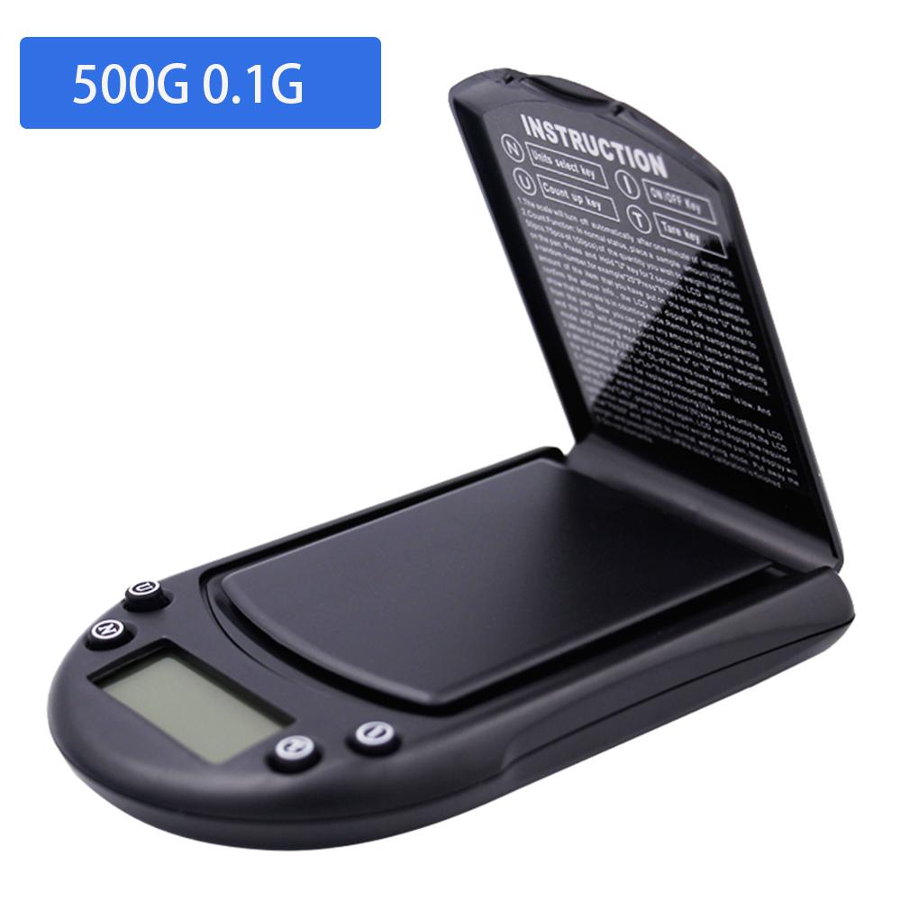

Mini Pocket Scale Electronic Weight Scale Food Diamond Jewelry LCD Digital Balance 200G/0.01G 500G/0.01G 1KG/0.1G Kitchen Scale
