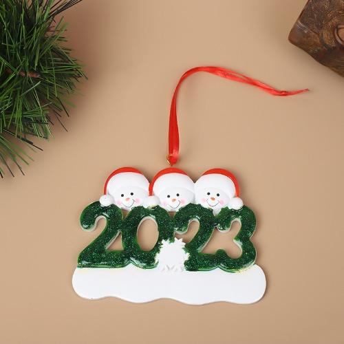 

Family Bonding Made Fun with New Christmas Tree Decoration Resin Flat Pendant