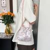 Stylish New Forest Style Hanfu Crossbody Bag With Soft Polyester Material For Daily Use