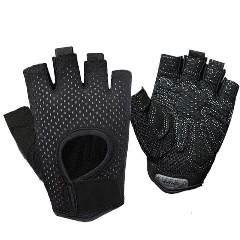 Thin Fitness Half-finger Gloves, Horizontal Bar Bicycle, Non-slip, Shock Absorption and Anti-cocoon Riding, Driving, Exercise
