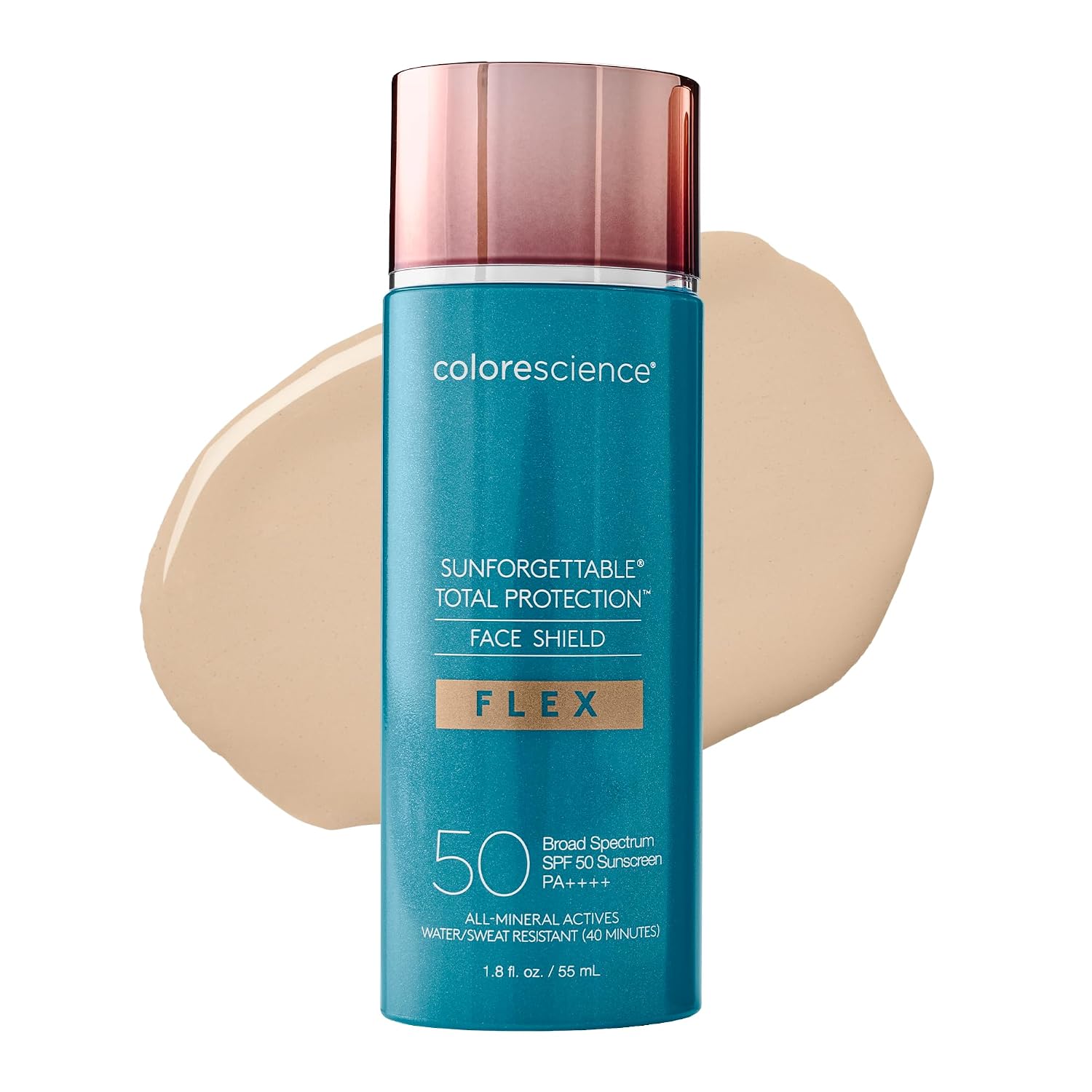 Colorescience Sunforgettable Face Shield Flex LSF 50 Sonnenschutz Hell 53 ml 1pcs