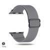 Cinturino in Nylon per Apple watch band 44mm 40mm 38mm 42mm ultra 2 49mm SOLO bracciale correa iwatch series 9 7 SE 6 5 4 8 45mm 41mm