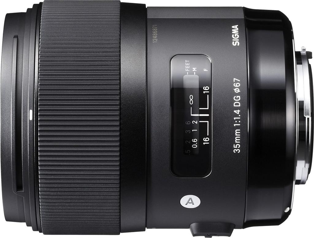 SIGMA Art 35mm DG HSM Prime Lens for Sony Cameras F1.4 Wide-Angle Full-Frame (Product Code 340629)