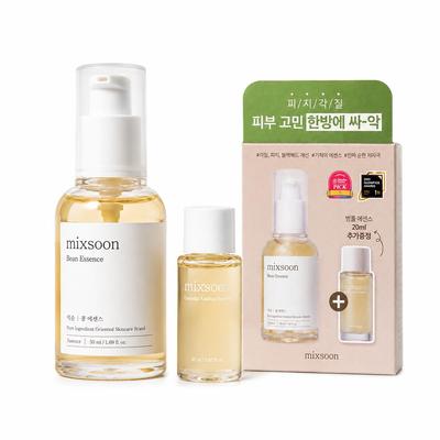 Bean Essence Skin Texture & Hydration Care 50ml + Centella Essence 20ml Set