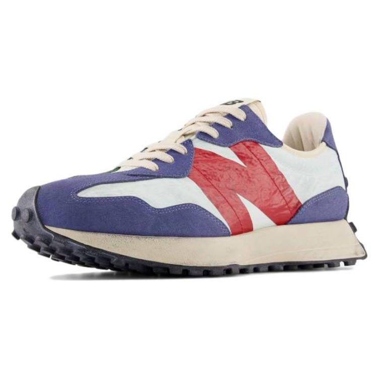New Balance 327 Vintage Worn Pack - Forest Green Serene Blue Unisex Sneakers Multi-Color MS327VB