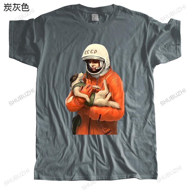Hot sale men brand tshirt Fashion New Gift Tee Yuri Gagarin CCCP Russian USSR Soviet Union man Moscow Russia Funny T Shirt