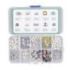 250 Pcs Tactile Push Button Switch 10 Specification High Sensitivity Tact Button Switch Assortment Kit