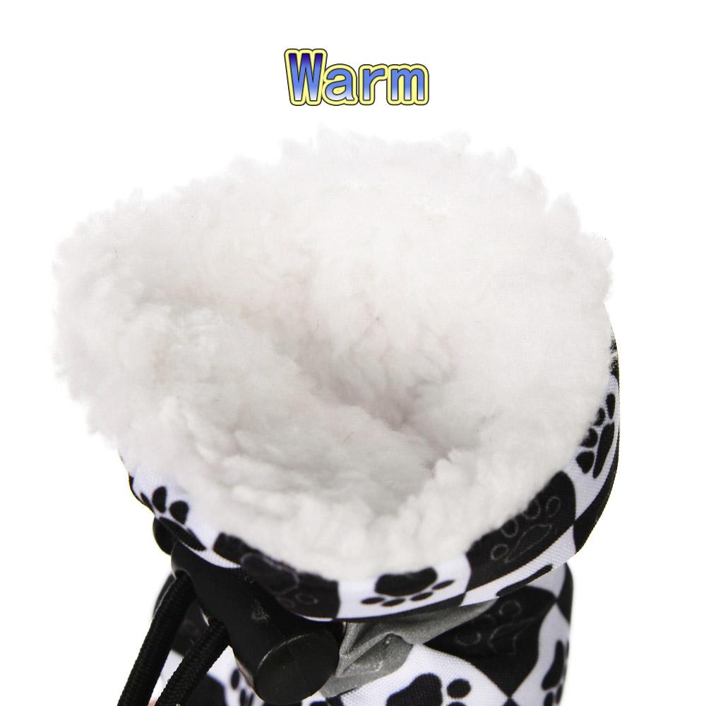 Pet Dog Shoes Waterproof Antiskid Puppy Shoes Chihuahua Walking Boots Winter Warm Puppy Cat Socks Pet Paw Accessorie