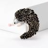 Cute Hedgehog Brooches For Unisex Animal Pins Casual Party Accessories Gifts