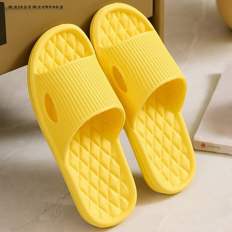 Non-Slip Slippers Men Women Indoor Home Eva Slides Bathroom Waterproof Shoes Deodorant Soft Bottom Outer Wear Sandals Flip Flops