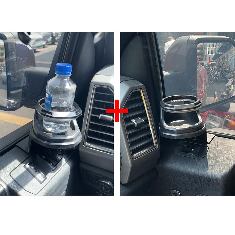 Compatible with 2015-2021 Ford F-150 Raptor: cup holders, door and window mods, tea cup holders.
