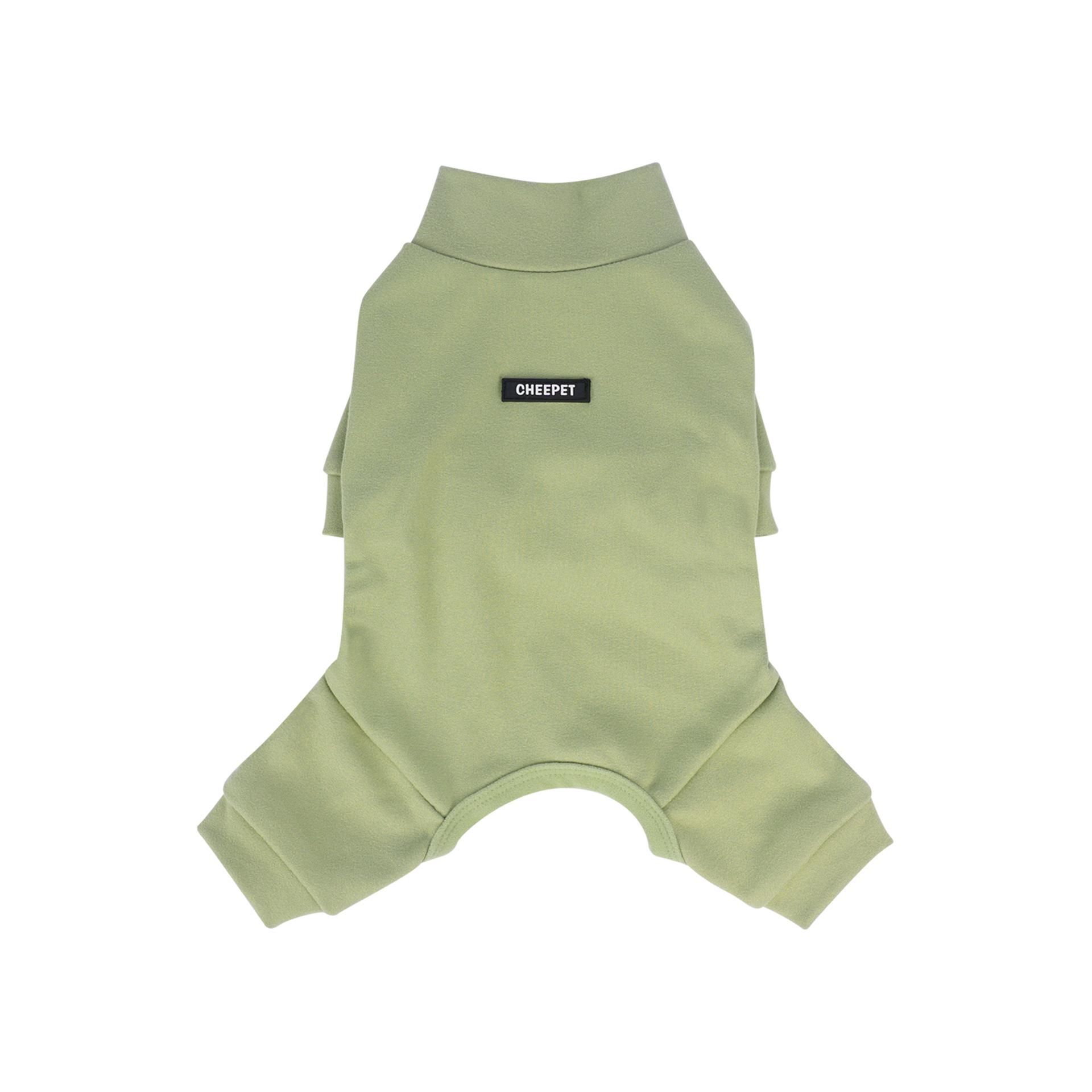 

Осенне-зимняя одежда для собак, четырехлапая теплая подкладка, средний воротник контрастного цвета, хорошая основа, на подкладке однотонная верхняя одежда 2XL зелёный