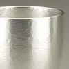 Gift only one tin wine (traditional craft/Osaka ware) cup/silky