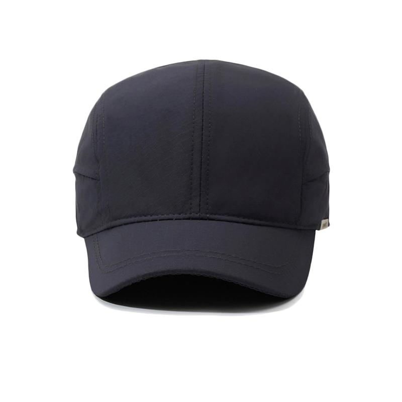Men's Summer Sunscreen Cap Outdoor Sports Sunshade Hat Breathable Quick-Drying Short Brim Baseball Cap