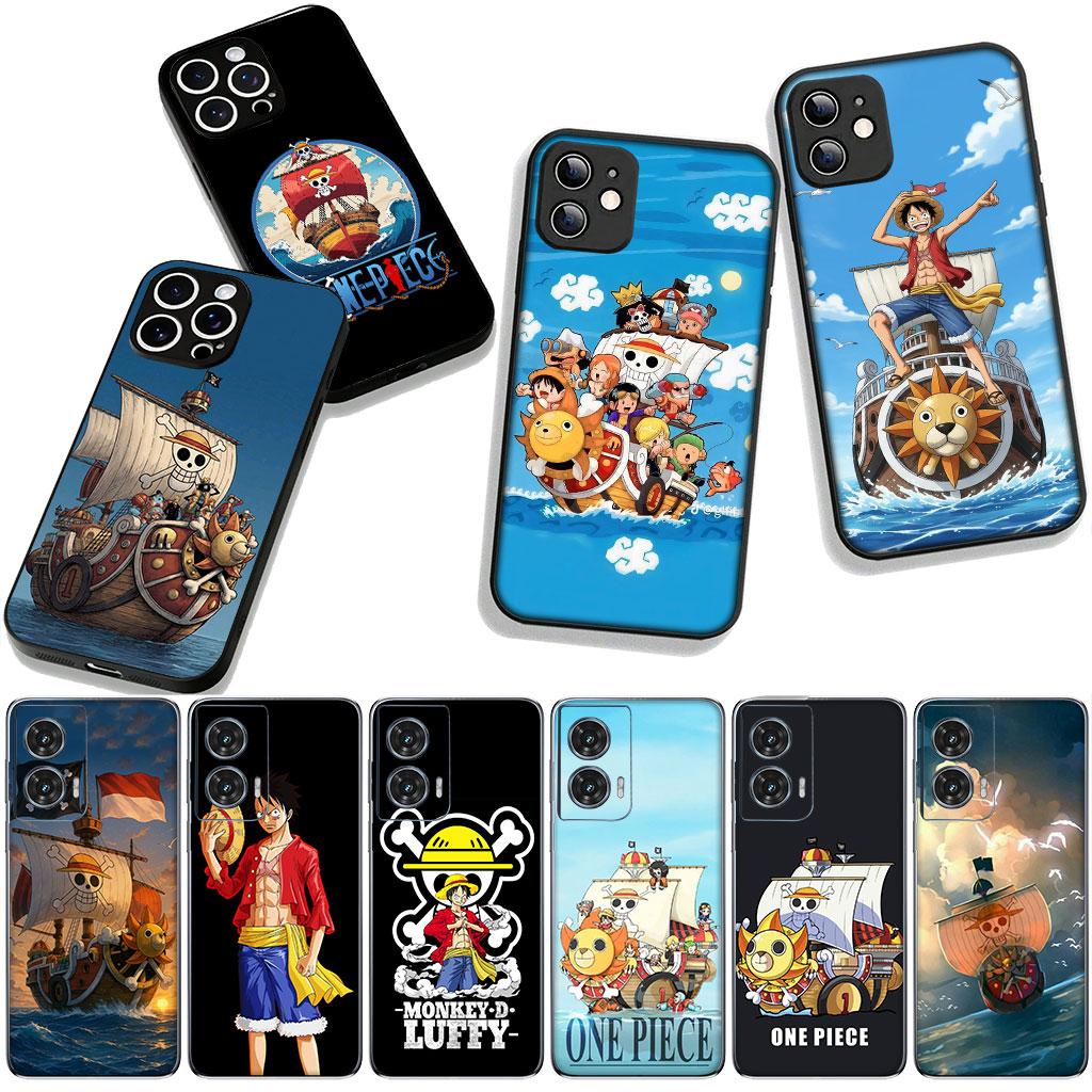 Cover for Apple iPhone 16 15 14 Plus 13 12 Mini 17 Pro Max + ProMax 16E Air Phone Case Thousand Sunny One Pieces Luffy