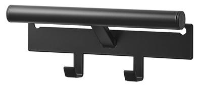 Yamazaki Color Box Side Hanger for School Bags and W26 X X Tower Easy Small Item 5317 (Yamazaki) Backpacks, Black, Approx. D6.5 H10.5cm, Design,