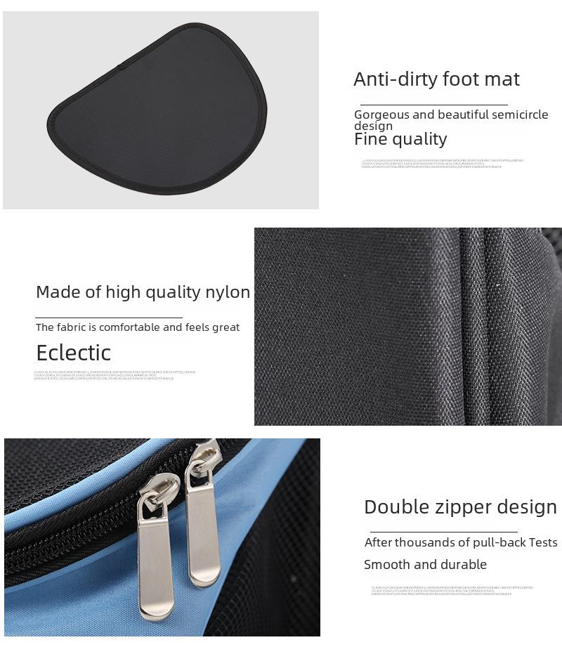 Faltbarer Haustierrucksack für Katzen und Hunde