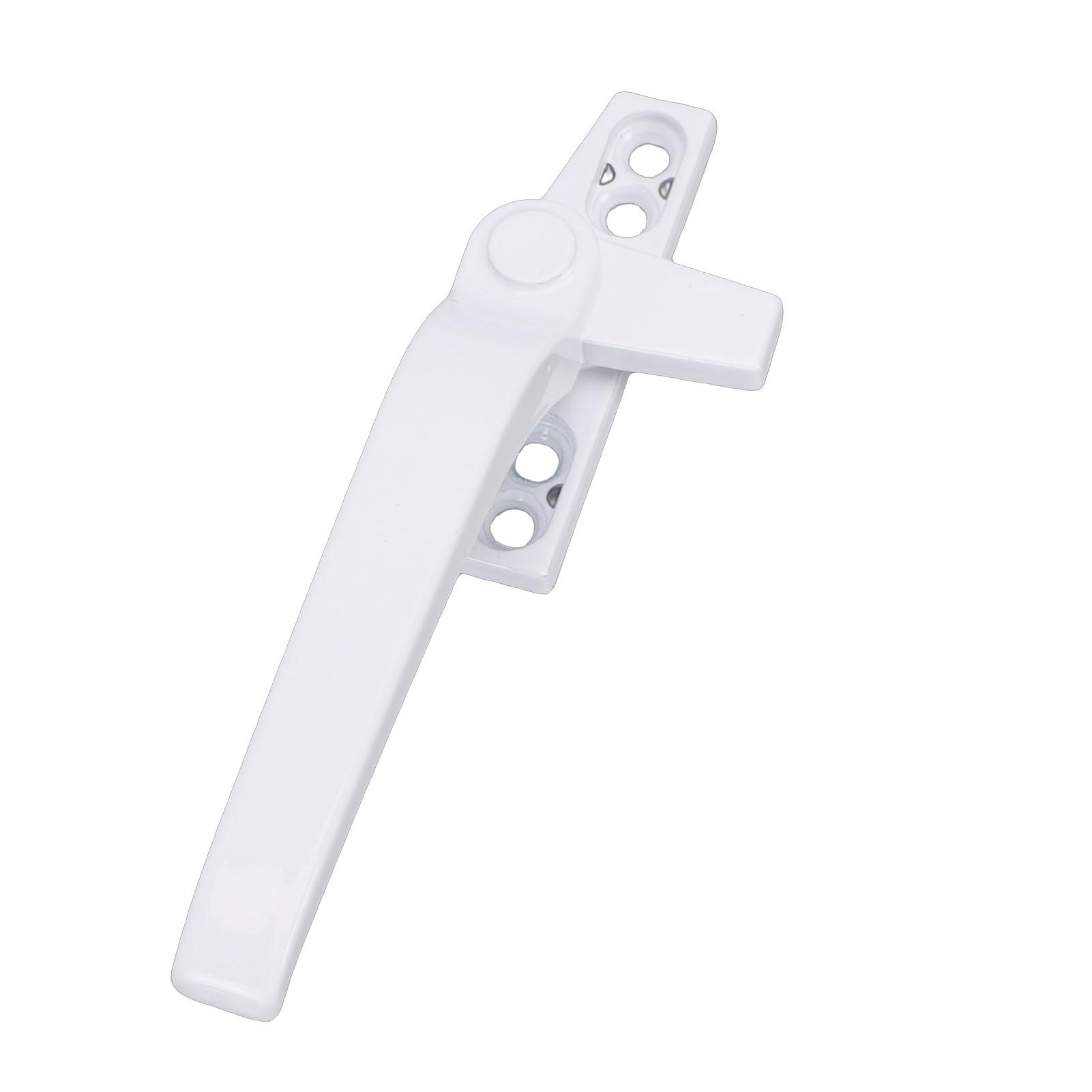 

Right and Left Hand Window Lock Replacement Aluminum Alloy Casement Locking Handle White