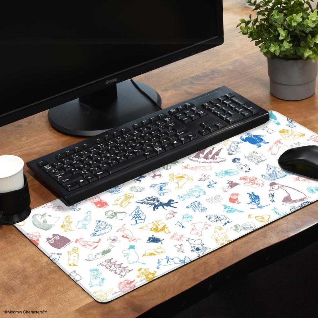 Gourmandies Moomin All Stars Line Art Desk Mat MMN-271B