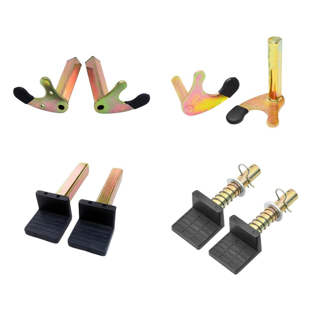 2Pcs Wheels Lift Stand Hooks Support Rack Motorbike Accessories Sturdy for Paddock Lift Jack Stand