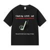 I Lost My Love Cat Funny Kitty Meme T Shirt Men's Women Cute Clothing Short Sleeve T-shirts Summer 100% Cotton Oversized T-shirt
