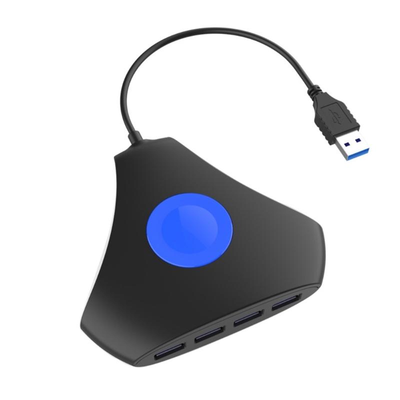 

4 Port USB 3.0 Extender Multiport USB Expansion Adapter with Fast Data Transfer for P5/XSX Gaming Consoles 1