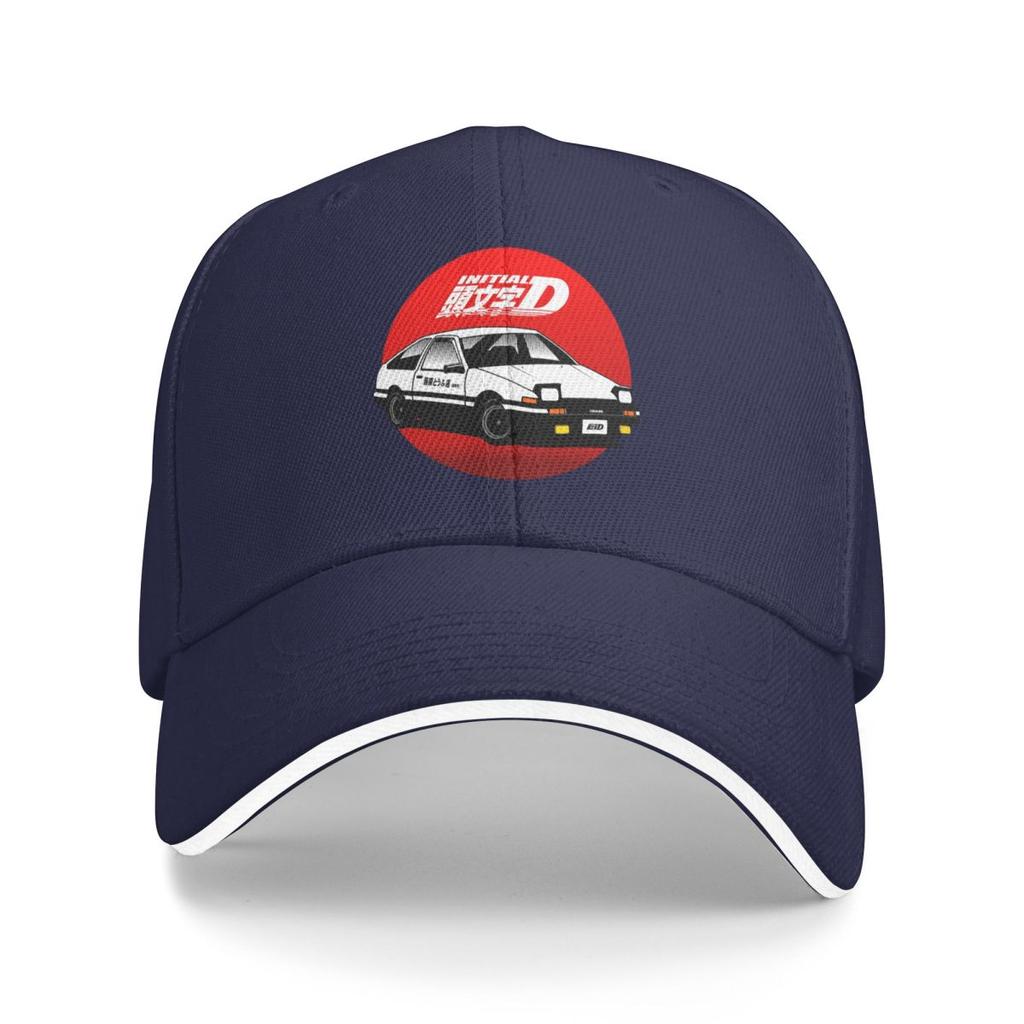 Anime Drift AE86 Initial D Baseballkappen Snapback Baseballmützen Atmungsaktiv Lässig Casquette Outdoor Unisex