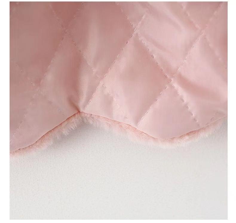 Children's Long-Sleeve Hooded Coat with Rabbit Ears - Winter 2023 Collection