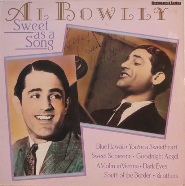 

LP Record AL BOWLLY - Sweet As A Song EG2604571 EMI, World Reco 1985 UK Jazz Used