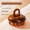 Sandalwood Scalp Massage Comb for Women and Men - Wooden Meridian Health Comb