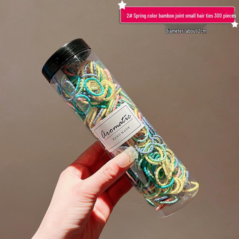 No-Damage Elastic Hair Ties for Girls - High Elasticity Accessories