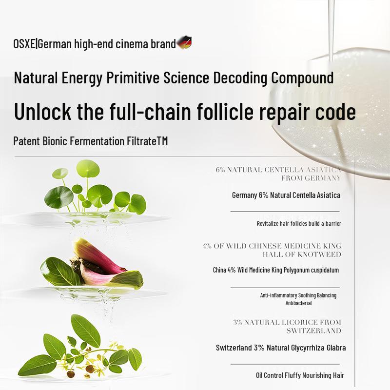 OSXE Follicle Cleansing Anti-Dandruff & Oil Control Shampoo