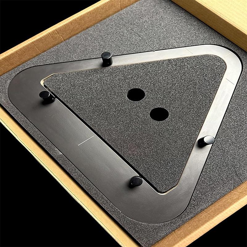 Precision-Engineered Professional Billiard Rack System That Eliminates Gaps,Heavy Duty Solid Wood Billiard 8-Ball/9-Ball