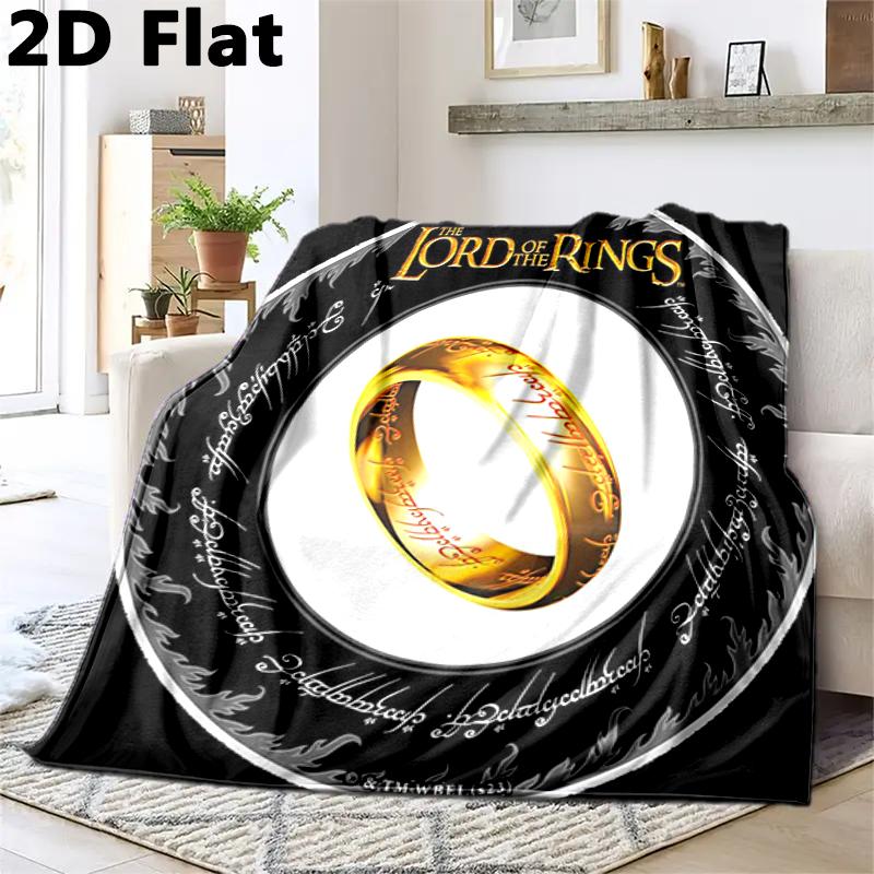 1PC The Lord of the Rings blanket, all-season lightweight home office outdoor nap multifunctional blanket, Christmas gifts