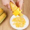 Corn On Cob Remover 3 Pieces Portable Kitchen Gadgets Corn Cob Stripper Tool for Vegetable Sweet Salads Home Prep BBQ Picnics