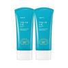 (cosmetic Brand) Light Moisture Sun Gel UV Protection Hydrating Sunscreen 60ml (2pcs)