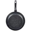 Granite frying pan with glass lid GRANDE 28 cm