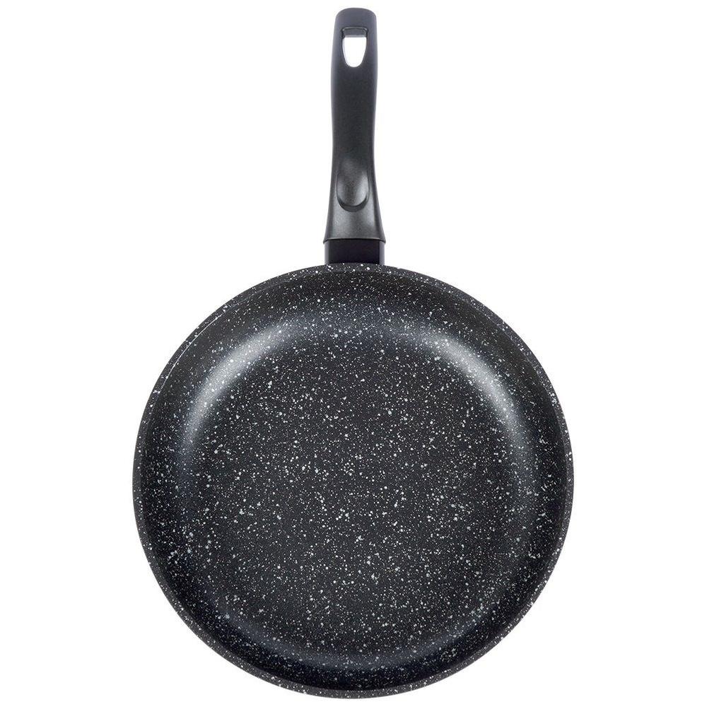Granite frying pan with glass lid GRANDE 28 cm