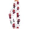 Women's Casual Printed Pants with Elastic Waist for Home and Sleep