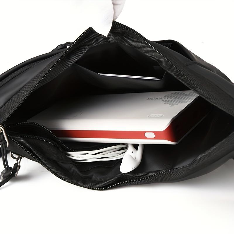 1pc Men's Chest Bag, Fashionable and Versatile Sling Bag