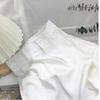 Nuovi pantaloni casual a gamba larga dritta, larghi e sottili, a vita alta, design coreano, di tendenza, di nicchia, per primavera e autunno