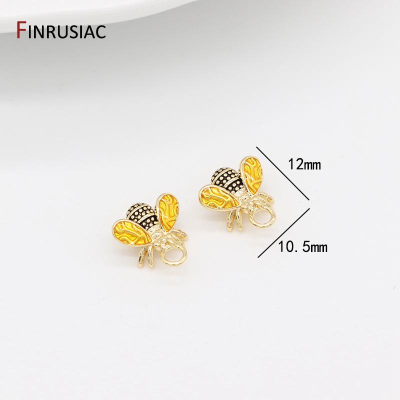 

14K Gold Plated Brass Butterfly Charms Pendants Jewelry Making Supplies For DIY Necklaces Findings Accessories 2 pieces