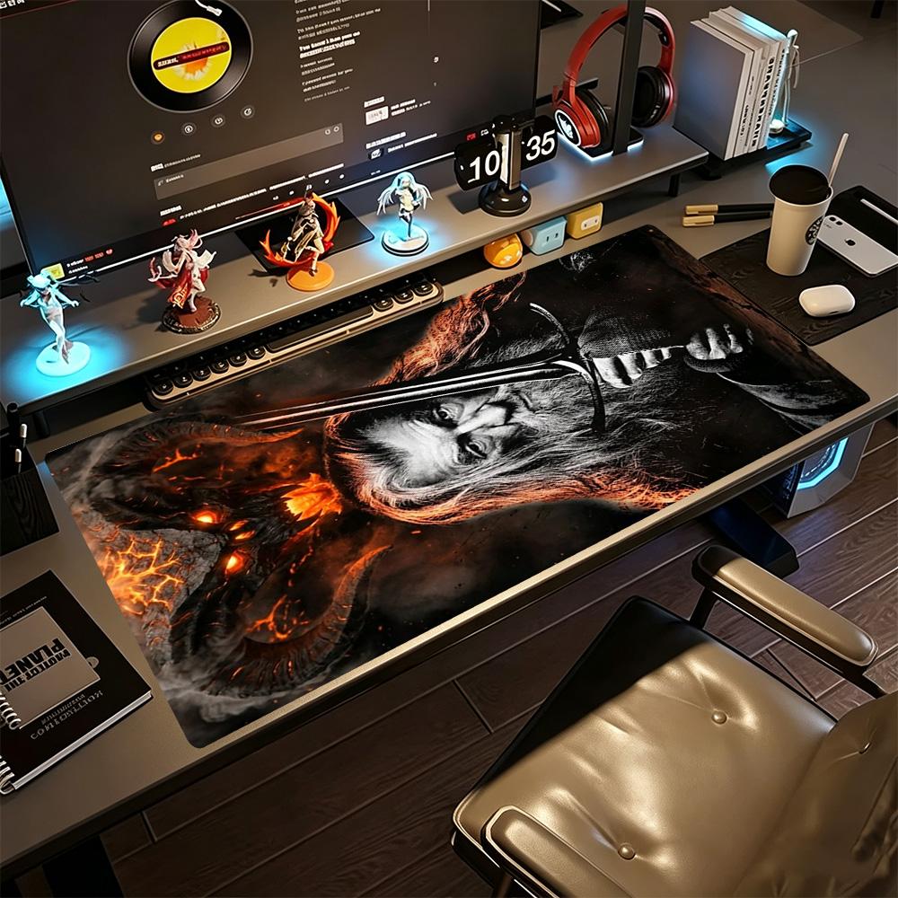 Lord Rings Gaming Mouse Pad Gamer Mousepad HD Print Desk Pad Non-Slip Rubber Base Suitable for Office Gaming PC Laptop