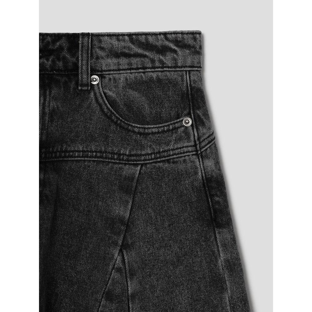 8SECONDS Modified Denim Skirt Ash