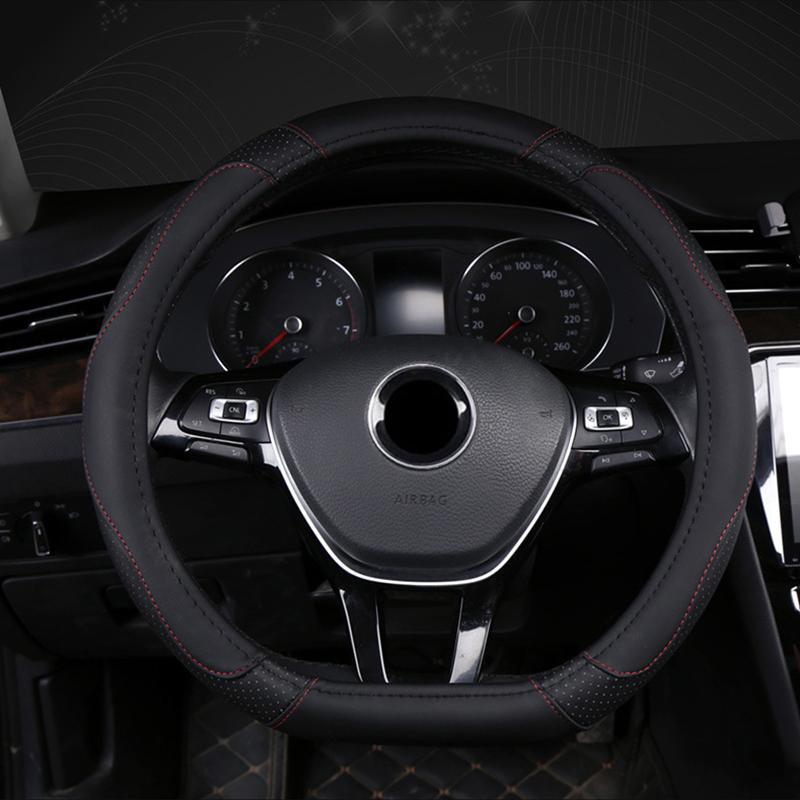D Type Car Steering Wheel Cover Wrap For Chery OMODA C5 S5   2024 Auto Accessories Braid On Steering-Wheel Protector