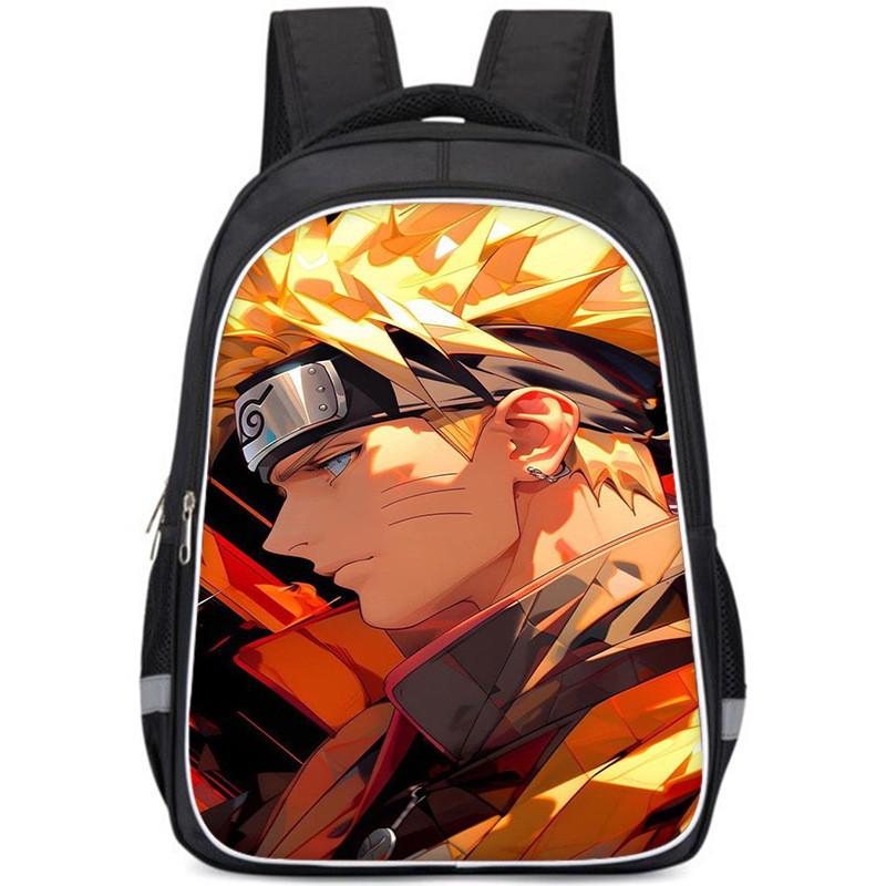 Naruto Large Capacity 3d Backpack Lightweight Burden-reducing School Bag For Kids
