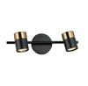 Kinkiet Elice 2 Gu10 Czarny  Italux Wl-58892-2-Bk-Bro